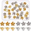 SUPERFINDINGS 32Pcs 2 Colors Brass Charms KK-FH0003-82-1