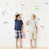 PVC Height Growth Chart Wall Sticker DIY-WH0232-023-7