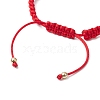 2Pcs Nylon Cord Braided Bracelets for Women BJEW-JB11288-6