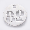 Non-Tarnish 304 Stainless Steel Pendants LS-STAS-F233-28-P-2