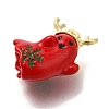 Christmas Theme Alloy Enamel Pendants ENAM-B025-01F-04G-2