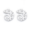 Non-Tarnish 201 Stainless Steel Pendants STAS-N090-LA927-1-3