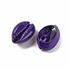 Baking Painted Cowrie Shell Beads SSHEL-M023-01O-2