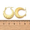 304 Stainless Steel Hoop Earrings for Women EJEW-L296-079G-5