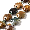 Natural Ocean Jasper/Ocean Agate Beads Strands G-D475-02D-1