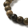 Wood Bead Bracelets BJEW-B080-33-3