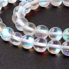 Synthetic Moonstone Beads Strands G-E573-02A-14-5