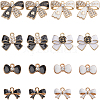 48Pcs 8 Styles Alloy Enamel Pendants ENAM-SC0005-67-1