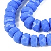 Opaque Glass Beads Strands GLAA-Q114-01A-B03-3