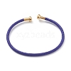 Braided Carbon Steel Wire Bracelet Making MAK-A017-B05-1