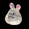 Luminous Resin Cute Little Rabbit Ornaments RESI-I054-01C-1