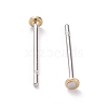 304 Stainless Steel Stud Earring Findings X-STAS-J031-03-3