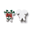 Christmas Opaque Resin Cabochons RESI-K019-24-2