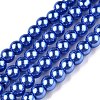 Baking Painted Glass Pearl Bead Strands X-HY-Q003-3mm-28-1