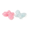 UV Plating Opaque Acrylic Beads OACR-G058-13C-2