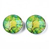 Glass Paper Snap Buttons BUTT-N019-007-C02-1