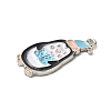 Winter Theme Alloy Enamel Pendants ENAM-M002-04M-P-2