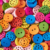 2-Hole Wood Buttons BUTT-TA0001-07-5