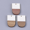 Resin & Walnut Wood Pendants RESI-S358-34C-1