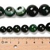 Natural Banded Agate Graduated Beads Strands G-P589-A01-01H-5