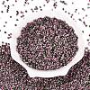 Opaque Picasso Cylinder Glass Beads SEED-Q039-06A-08-2
