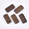 Walnut Wood Pendants WOOD-S054-31-1