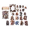 40Pcs PET Scrapbook Stickers DIY-H172-03B-1