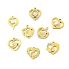 304 Stainless Steel Pendants STAS-CJ0003-42-8