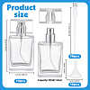 10Pcs Glass Perfume Spray Bottles MRMJ-PH0003-26-2