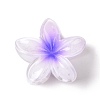 Plastic Claw Hair Clips X-OHAR-P020-08D-1