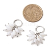 Shell Hoop Earrings for Women EJEW-TA00585-3