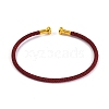 Braided Carbon Steel Wire Bracelet Making MAK-A017-B51-1