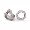 304 Stainless Steel Ear Plugs Gauges EJEW-G317-01H-P-3