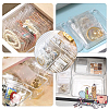   Rectangle Plastic Table Jewelry Organizer Storage Bins AJEW-PH0011-20-5