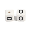 Porcelain Beads PORC-R003-08O-2