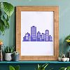 Plastic Reusable Drawing Painting Stencils Templates DIY-WH0172-230-5