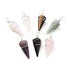 Natural & Synthetic Gemstone Pendants G-D458-06P-RS-1