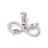 304 Stainless Steel Charms STAS-G284-04P-1