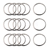 Tarnish Resistant 201 Stainless Steel Linking Rings STAS-F192-001P-03-1