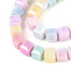 Anti-Tarnish Electroplate Glass Beads Strands GLAA-T025-6mm-10A-3
