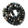 Natural Blue Tourmaline Beads Strands G-I362-01A-3