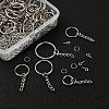 300Pcs 6 Style Keychain Clasps Set IFIN-YW0001-22-7