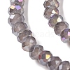 Baking Electroplate Glass Beads Strands LS-DGLA-A039-J2MM-B06-3