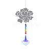 Metal Big Pendant Decorations HJEW-PW0001-007F-1