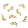 8Pcs Brass Pendants KK-TA0002-75-2