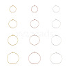 Craftdady Brass Wine Glass Charm Rings KK-CD0001-05-2