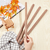 Round Walnut Wooden Sticks WOOD-WH0034-27B-3