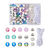 Crafans DIY Gemstone Bracelet Making Kits DIY-CF0001-25-10