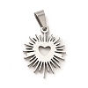 304 Stainless Steel Pendants STAS-A073-05P-2