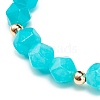 Natural Gemstone Stretch Bracelet BJEW-JB08525-7